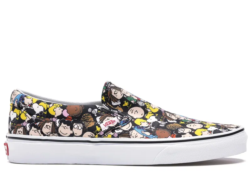 Vans Slip-On Peanuts the Gang The Gang/Black (VN0A38F7OQX)