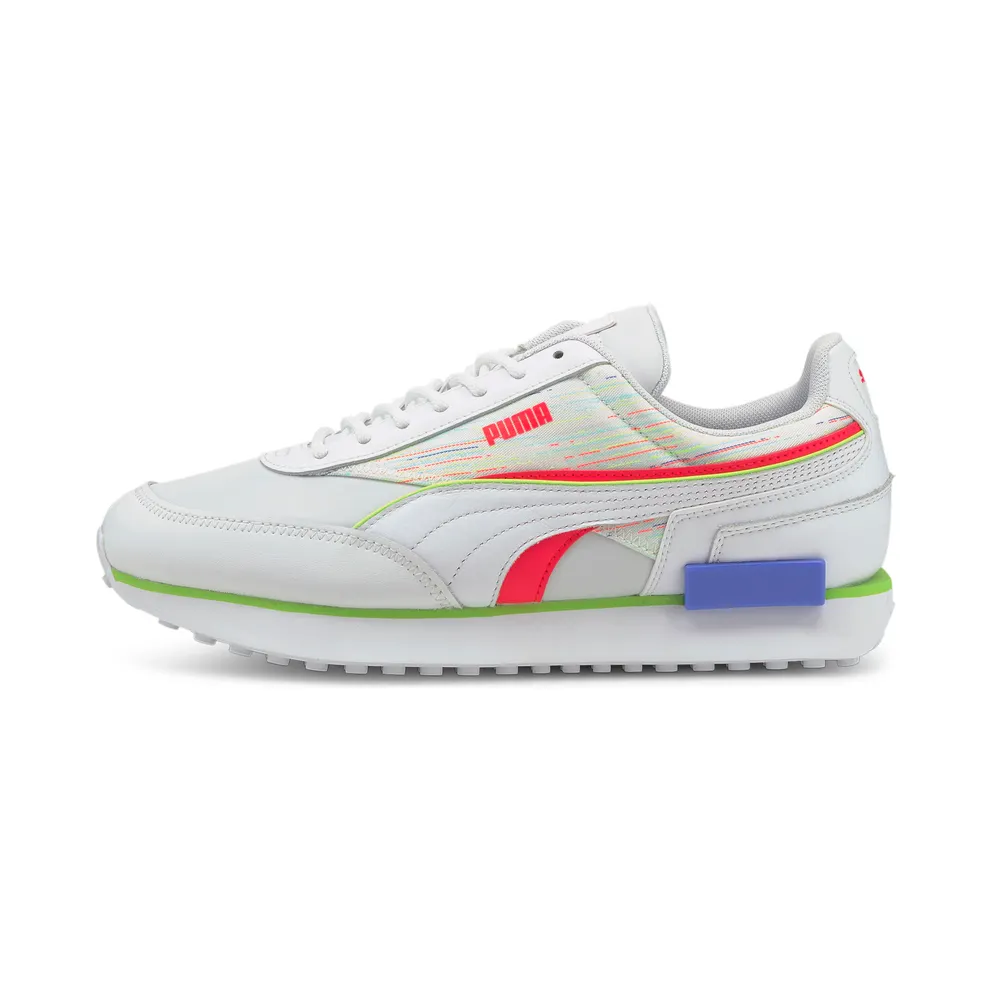 Puma Future Rider Double Spectra White/Green (382740-01)