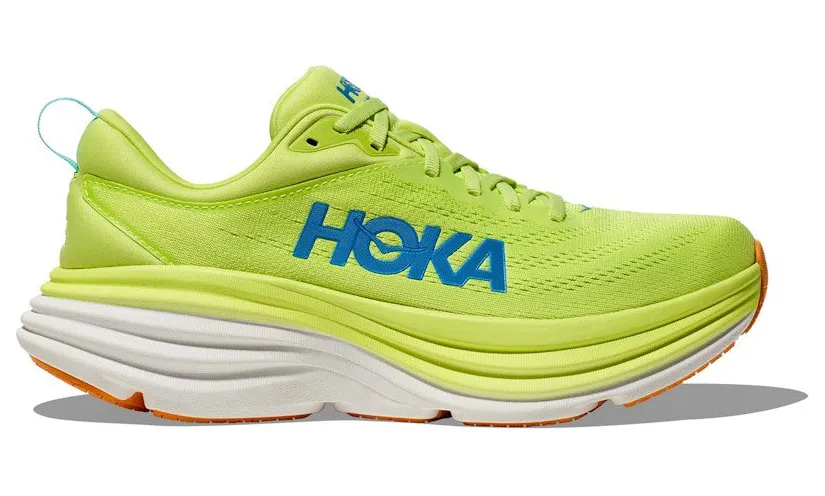 Hoka One Bondi 8 Lettuce Solar Flare (1123202-LCS)