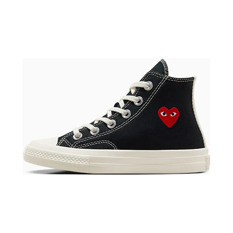 Converse Chuck Taylor All Star 70 Hi Comme des Garcons PLAY Single Heart Black (A08802C)