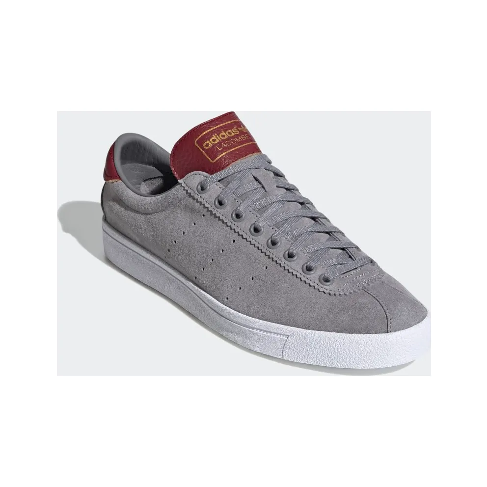 adidas Lacombe Grey Three / Cream White / Collegiate Burgundy (EG7668)