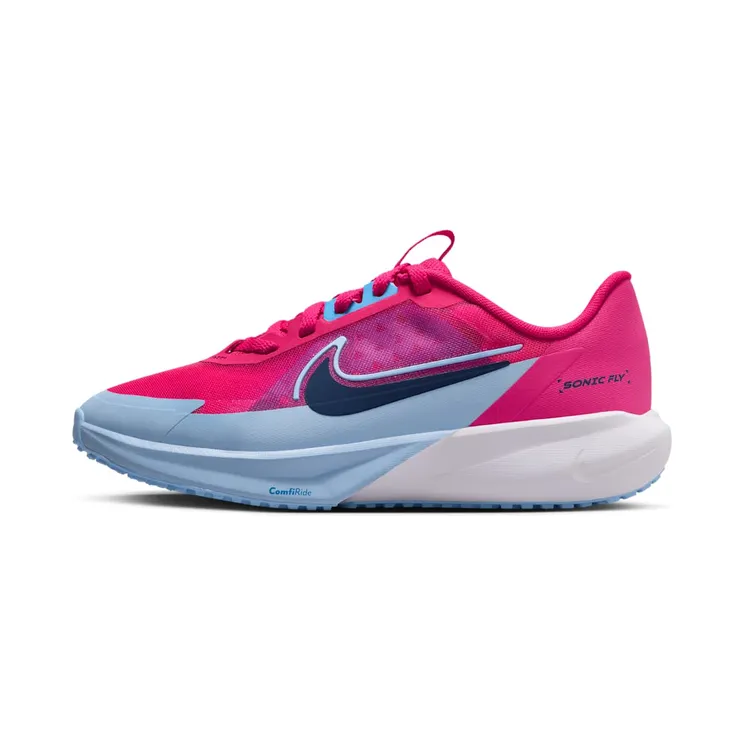 Nike Sonic Fly Rush Pink University Blue Aluminum “Rush Pink / University Blue / Aluminium / Blue Void” (FZ0017-600)
