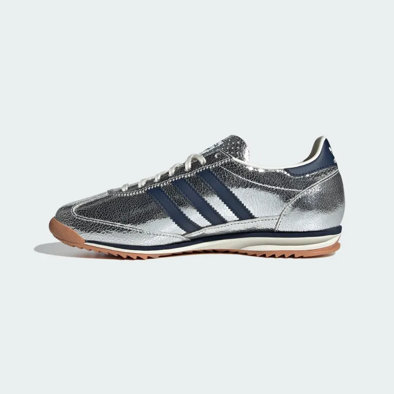 Adidas SL 72 OG Silver Metallic / Collegiate Navy / Off White (JH8654)