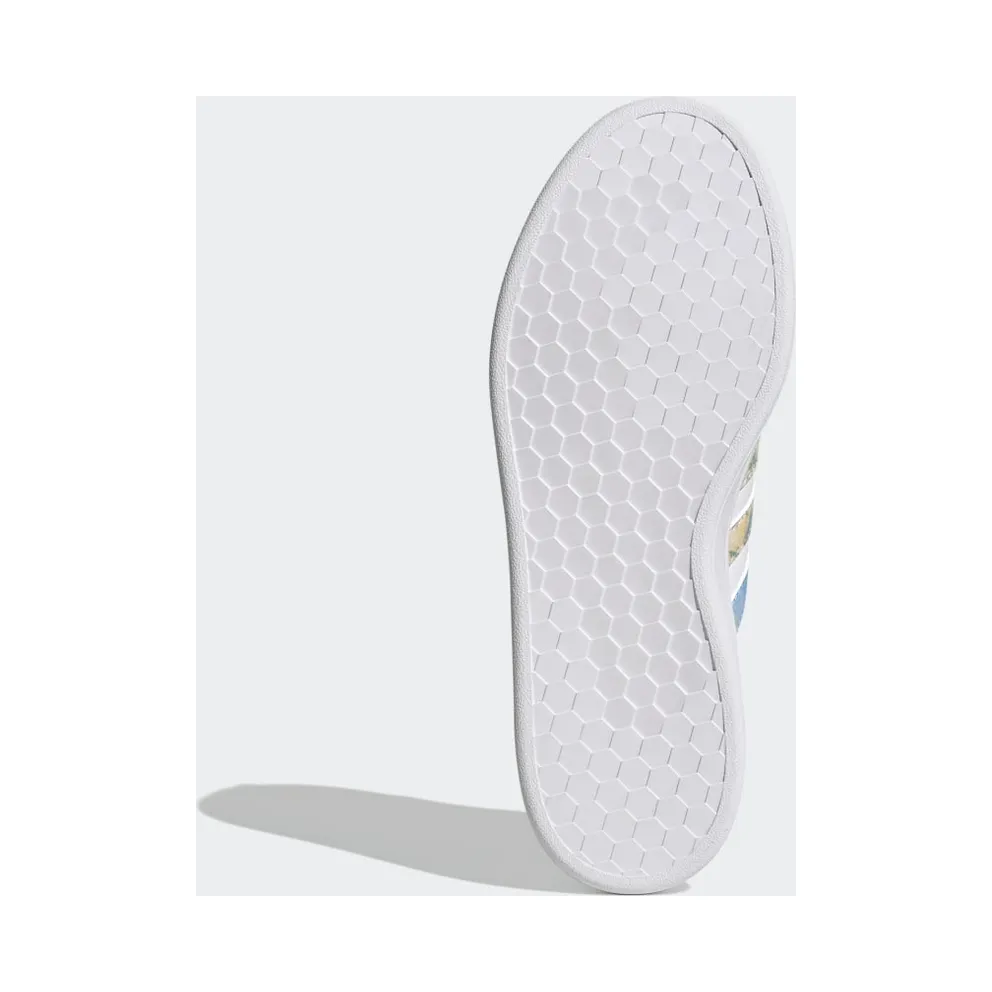 Adidas Grand Court Cloudfoam Lifestyle Court Comfort Cloud White / Cloud White / Almost Lime (GY9409)