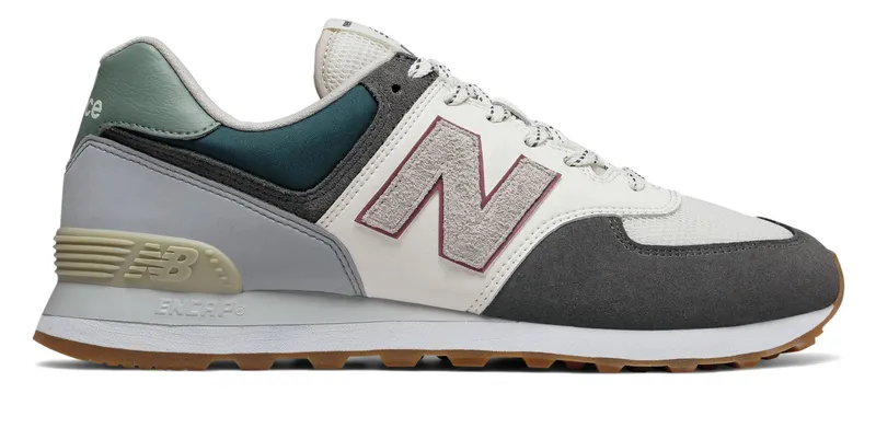 New Balance 574 Grey Cream Mint Green Grey/Cream-Mint Green (ML574NFU)