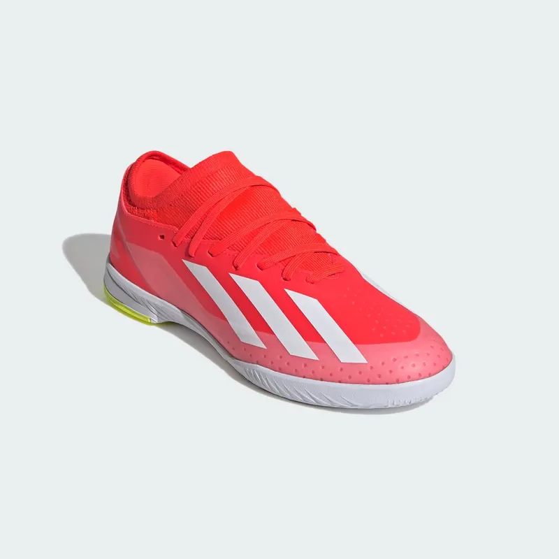 adidas Crazyfast League Indoor Solar Red Cloud White Team Solar Yellow (IF0684)
