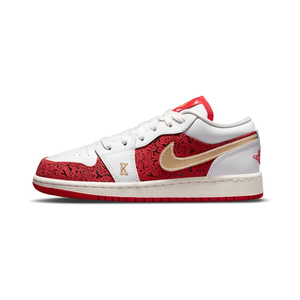 Jordan 1 Low Spades (GS) (DJ5186-100)