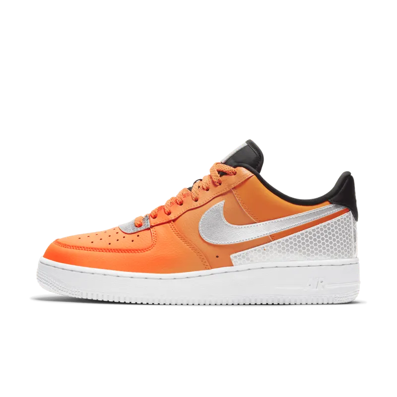 Nike Air Force 1 Low 3M Total Orange Total Orange/Metallic Silver-Black (CT2299-800)