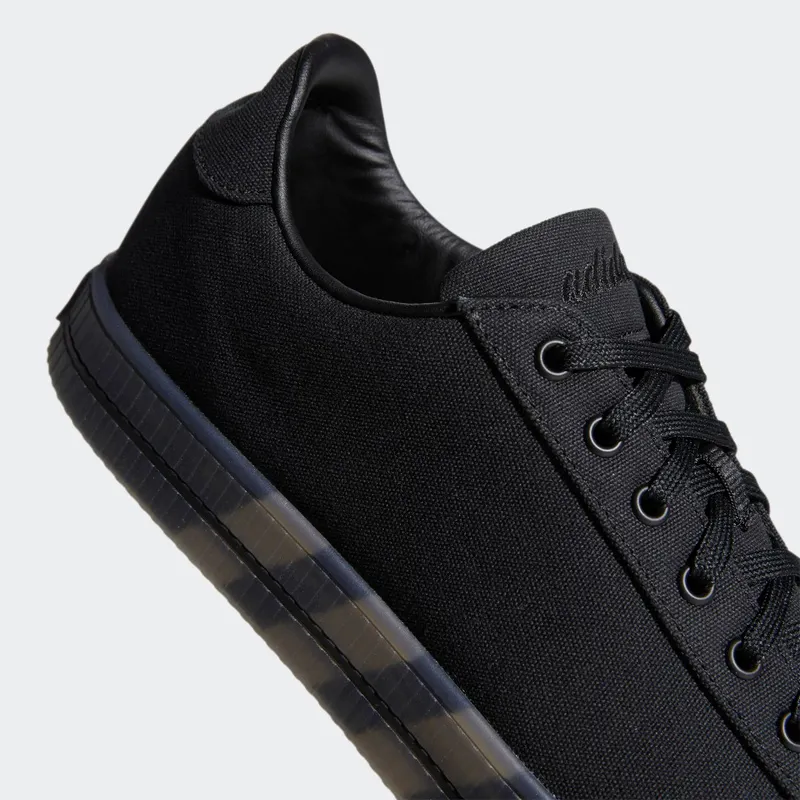 Adidas Daily 3.0 CLN Lifestyle Skateboarding Translucent Sidewall Clean Canvas Upper Core Black / Core Black / Cloud White (GY1001)