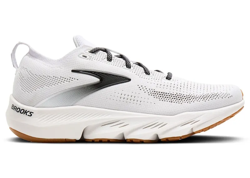 Brooks Glycerin Flex White Black Gum (110478-1D-187)