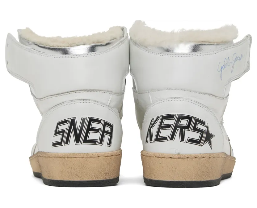 Golden Goose White Sky-Star High-Top Sneakers (GMF00230.F002194.80185) (2)