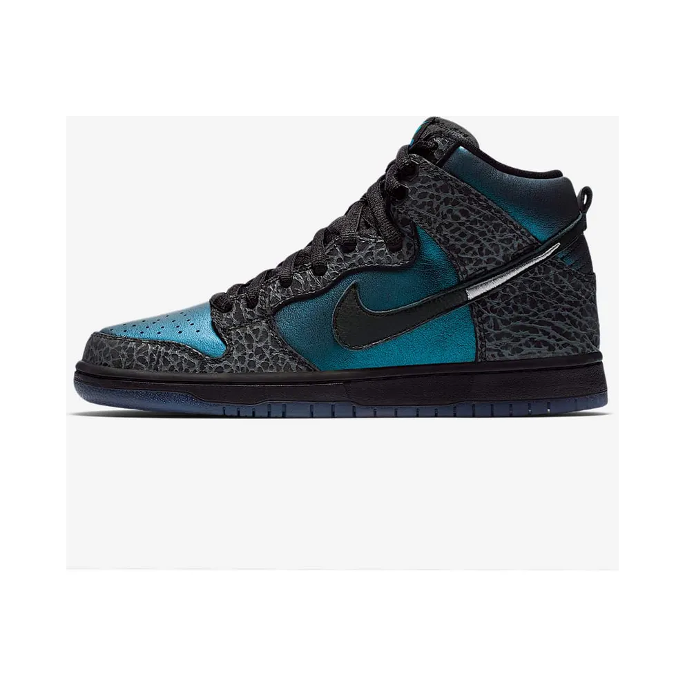 Nike SB Dunk High Black Sheep Hornet Black/Black-Black (BQ6827-001)