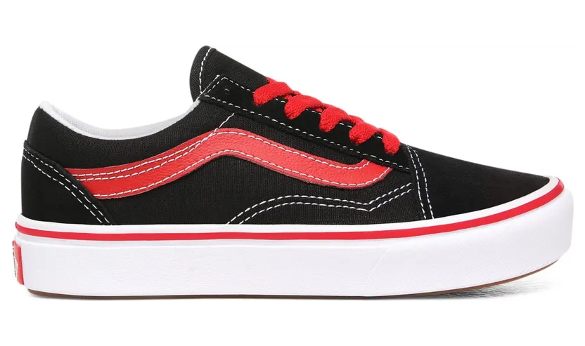 VANS Pop Comfycush Old Skool Schoenen Voor Kinderen (Zwart)