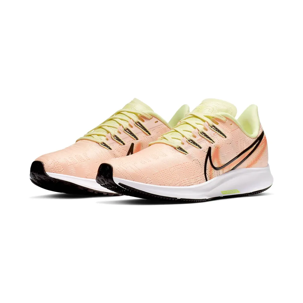 Nike Air Zoom Pegasus 36 Rise Just Do It Crimson Tint (W) Crimson Tint/Luminous Green-Orange Trance-Black (AV6259-800)