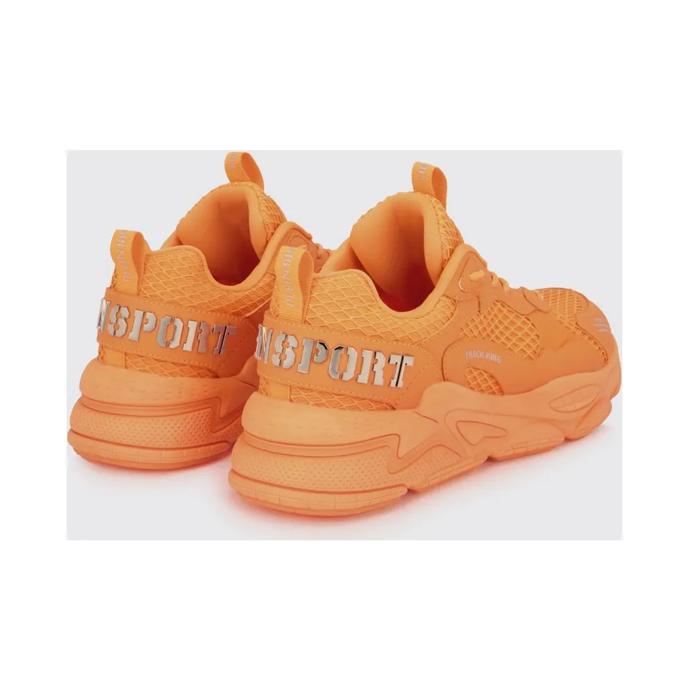 Plein Sport Track-King Leather And Mesh Orange (FAESUSC0800STE003N86)