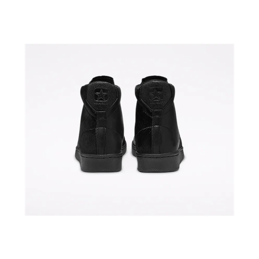 Converse Pro Leather ‘Black Pony Hair’ Black/Black/Black (165751C)