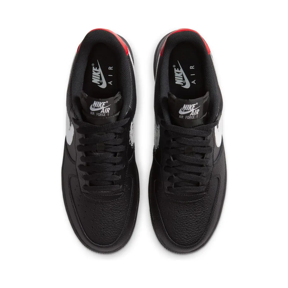Nike Air Force 1 Low ‘Brushstroke Swoosh’ Black (2020) (DA4657-001)
