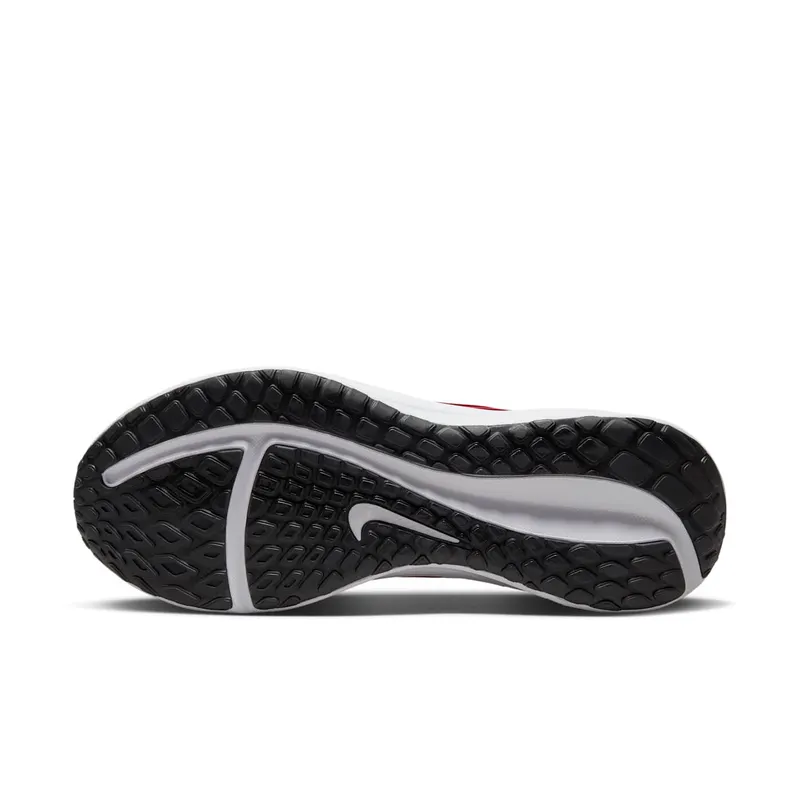 Nike Downshifter 13 White Light Smoke Grey Black Fire Red (FD6454-104)