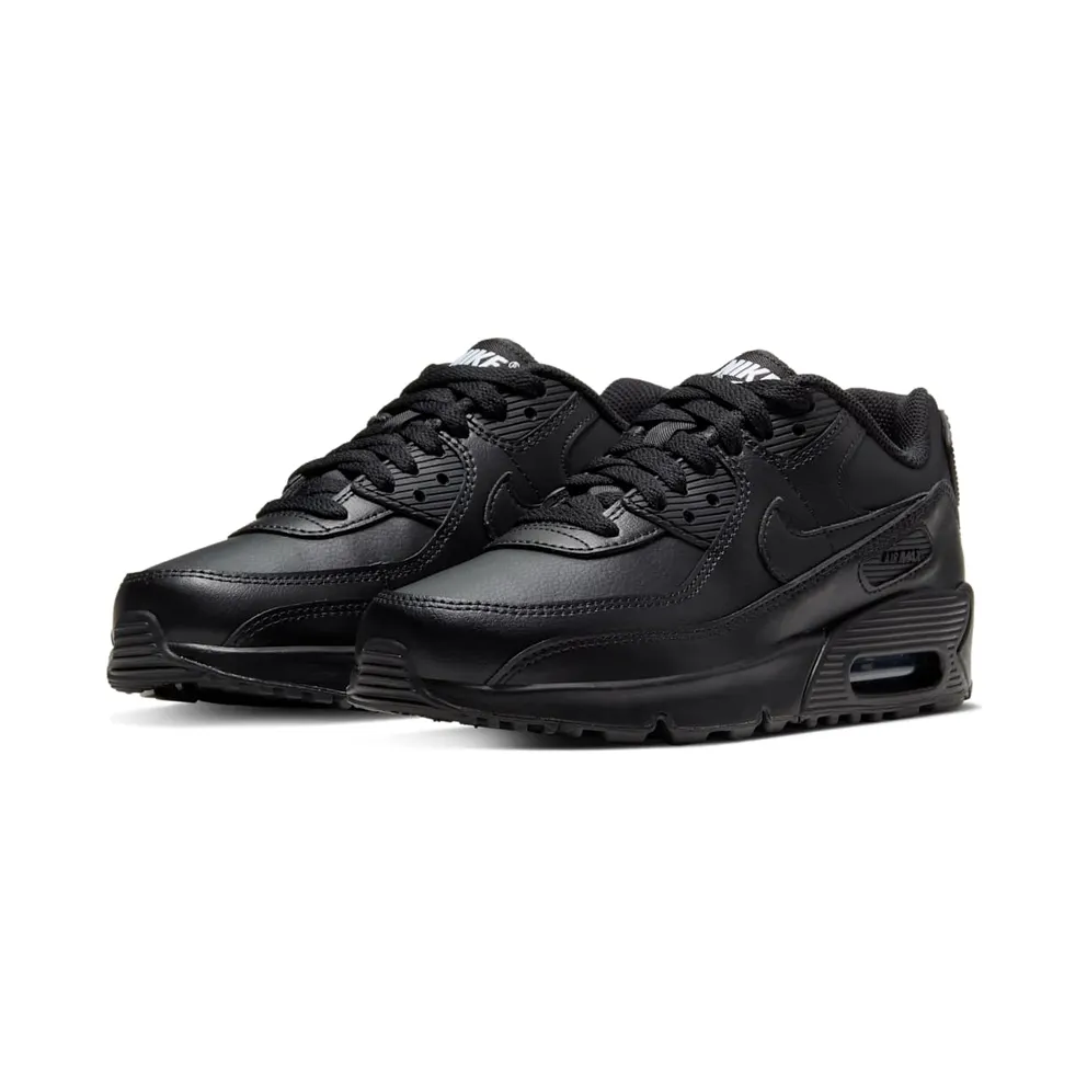 Nike Air Max 90 Recraft Triple Black (GS) Black/Black-White-Black (CD6864-001)