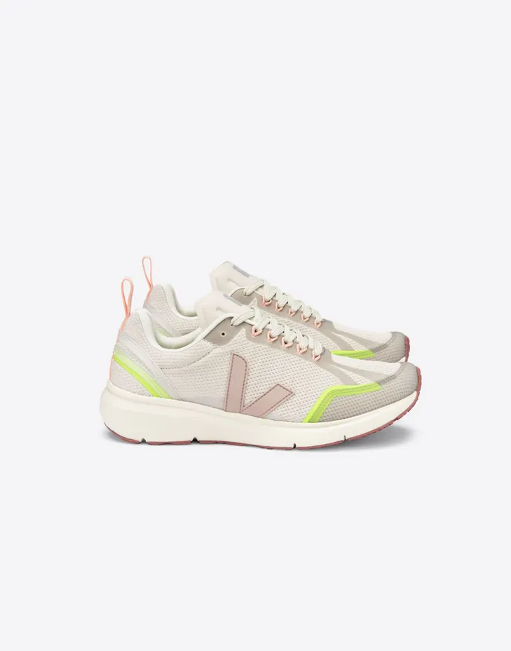 Veja CONDOR 2 ALVEOMESH NATURAL BABE JAUNE FLUO (CL0102658)