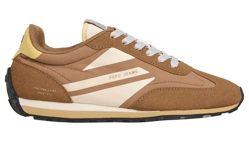 Pepe Jeans PèPè sneaker Lichtbeige / Cognac / Lichtbruin (PLS400034-879)