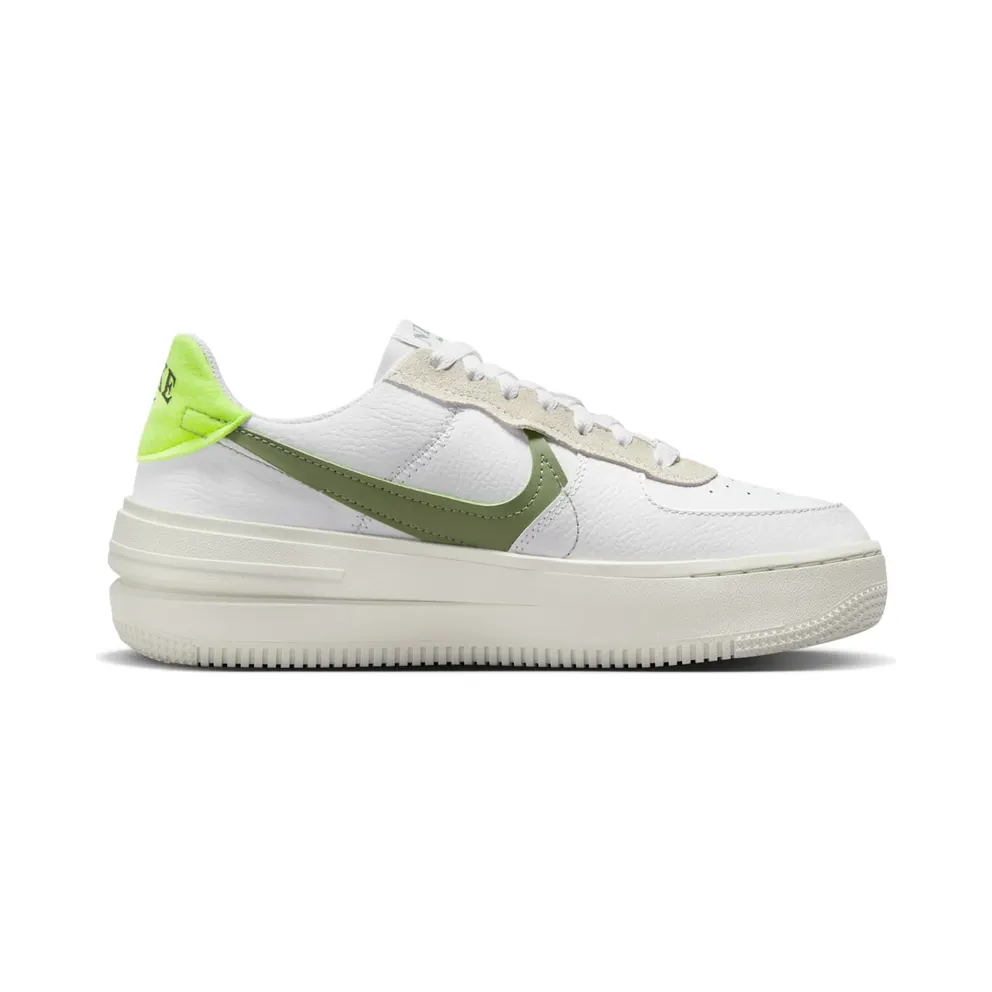 Nike Air Force 1 PLT.AF.ORM White Oil Green (FJ4739-100)