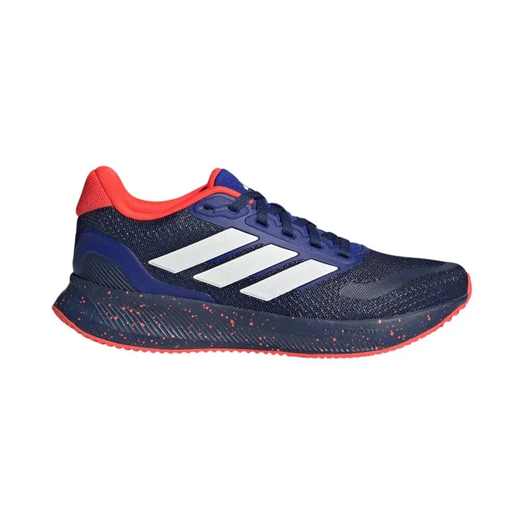 adidas Runfalcon 5 Dark Blue Cloud White Solar Red (JQ4486)