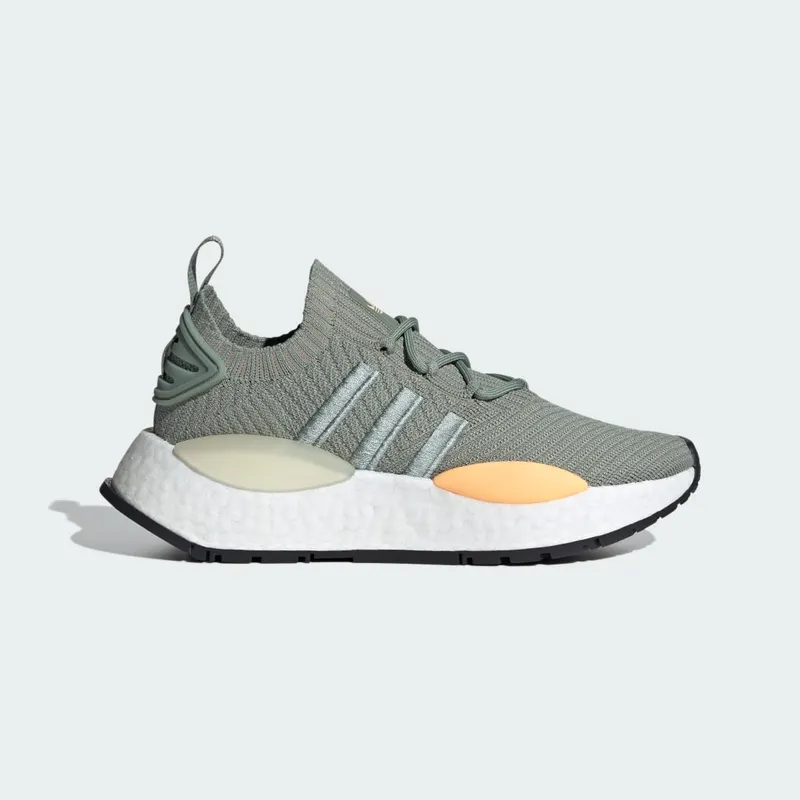 adidas NMD_W1 Silver Green / Silver Pebble / Acid Orange (IE9884)