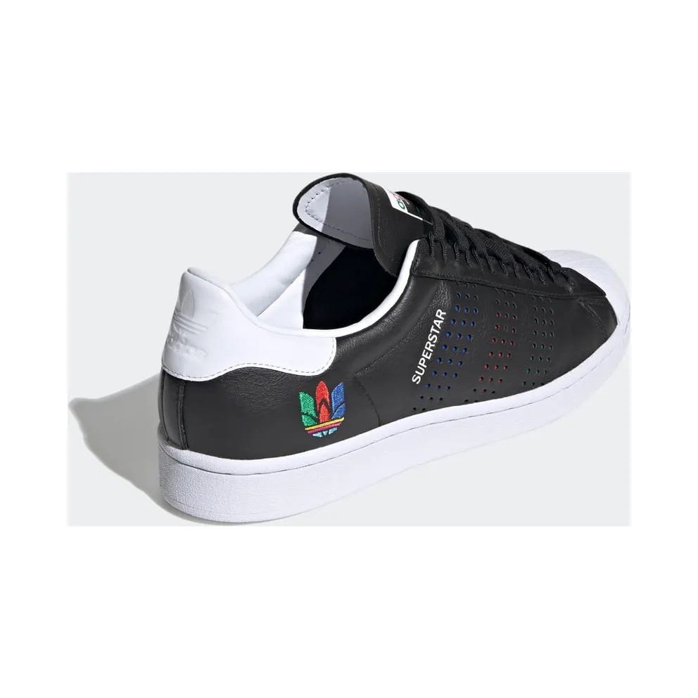 Adidas Superstar Core Black / Green / Cloud White (FW5387)