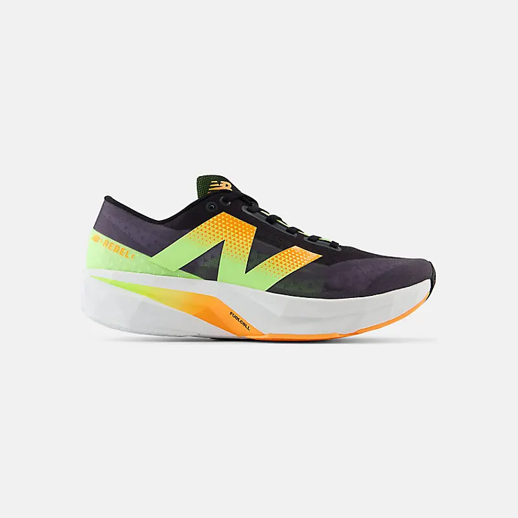 New Balance FuelCell Rebel v4 Black White Peach (MFCXCB4)