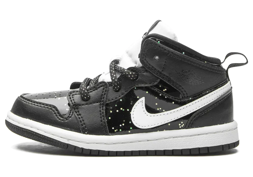 Jordan 1 Mid SE TD “Black Glitter” (AV5172-001)