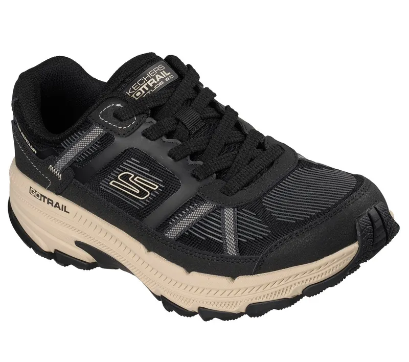Skechers GO RUN Trail Altitude 2.0 – Red Rock Sneaker Black/Natuurlijk