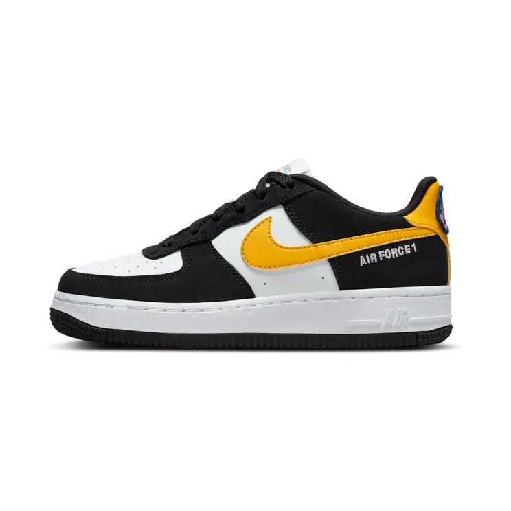 Nike Air Force 1 “Black / White-University Gold” (DH9597002)