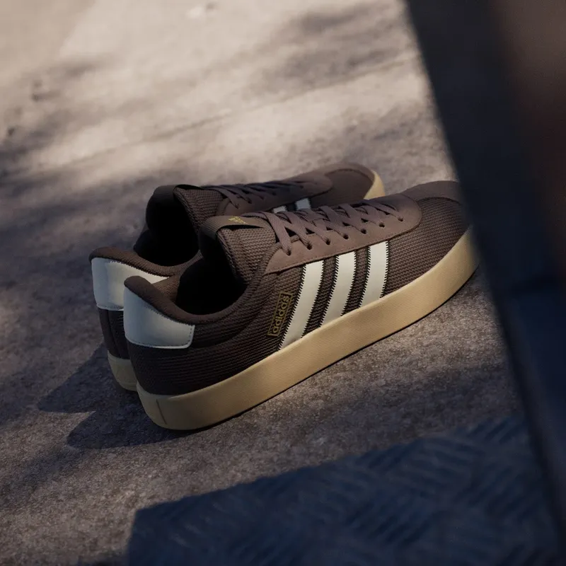 Adidas VL COURT 3.0 Shoes Earth Strata / Crystal Linen / Magic Beige (KI2128)