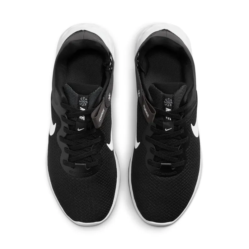 Nike Revolution 6 FlyEase Next Nature Easy On/Off Road Running Black 50% Sustainable Materials (DC8997-003)