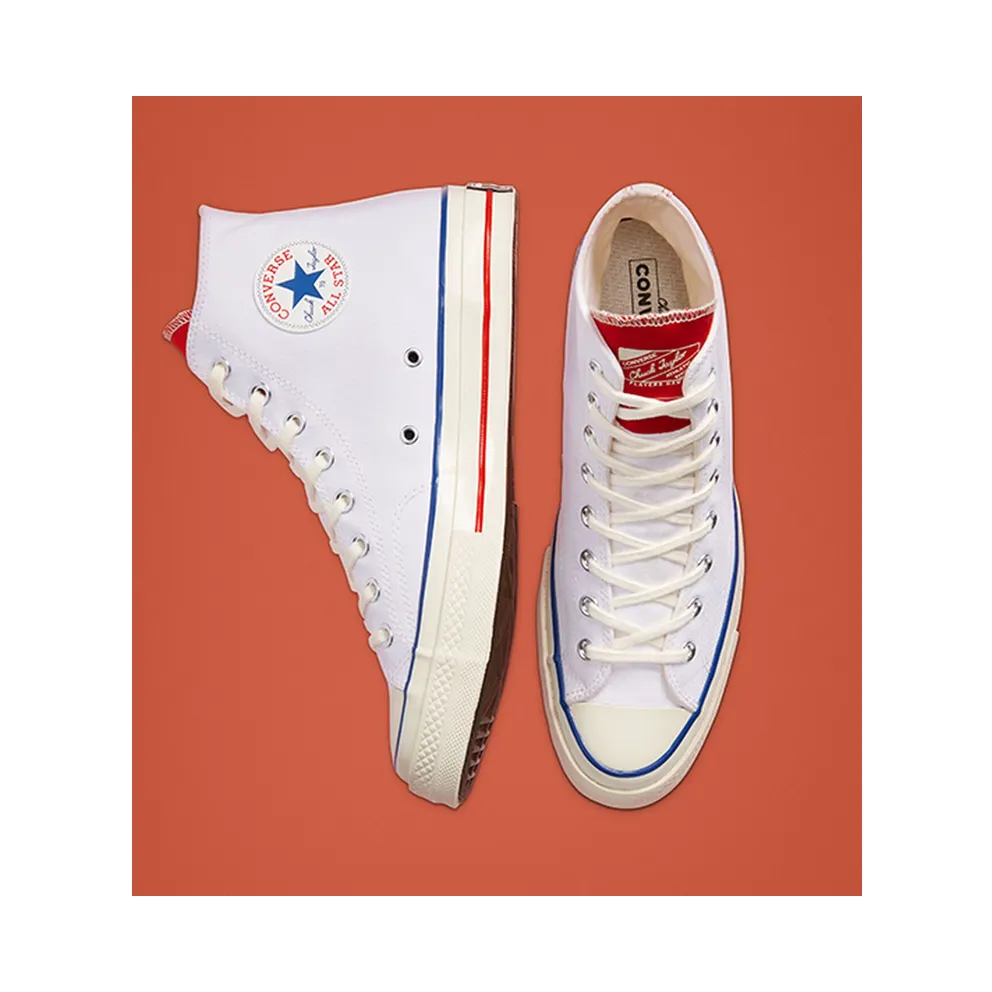 Converse Chuck Taylor All-Star 70s Hi Twisted Tongue White Red White/University Red-Egret (166826C)