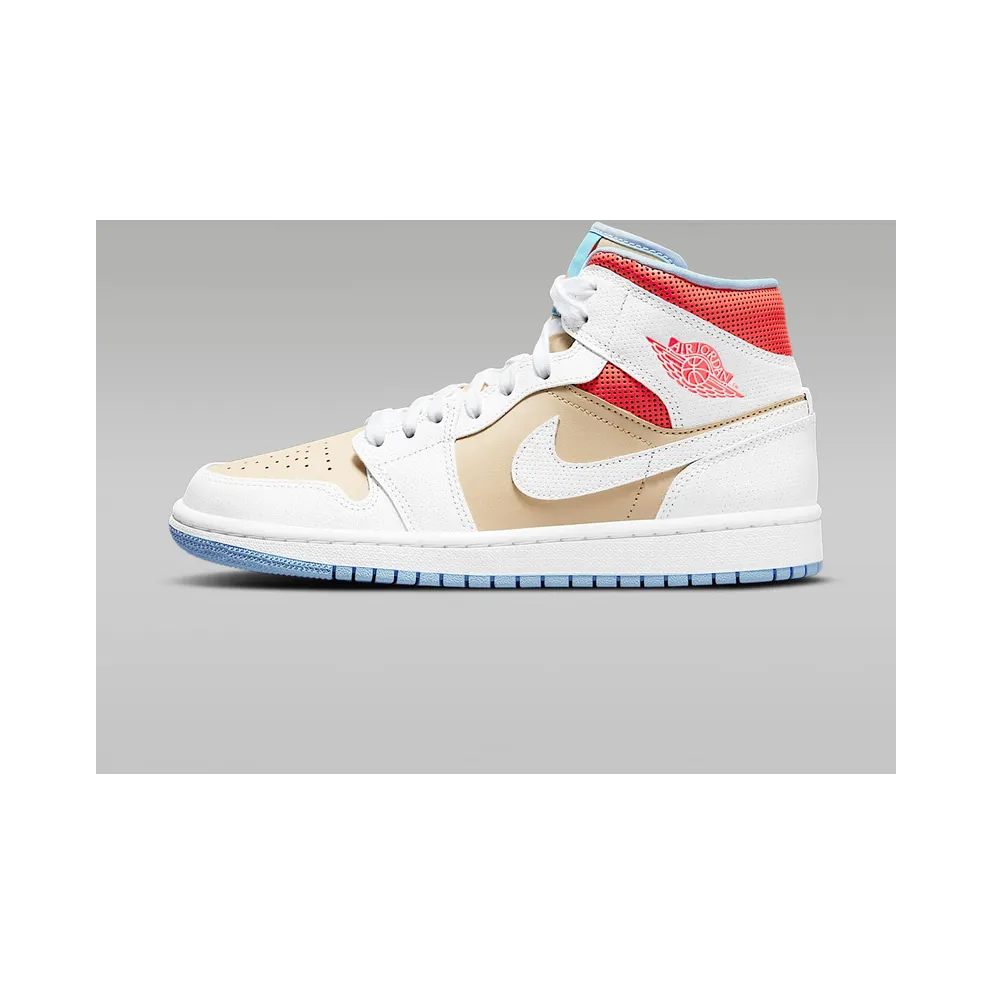 Air Jordan 1 Mid Sesame (2021) (CZ0774-200)