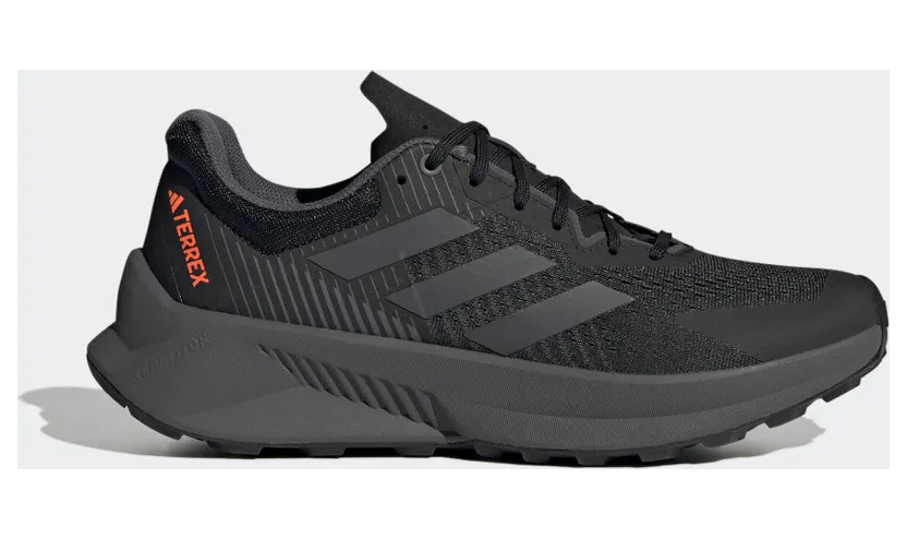 adidas TERREX Soulstride Flow Trail Running Core Black / Grey Six / Impact Orange (GX1822)