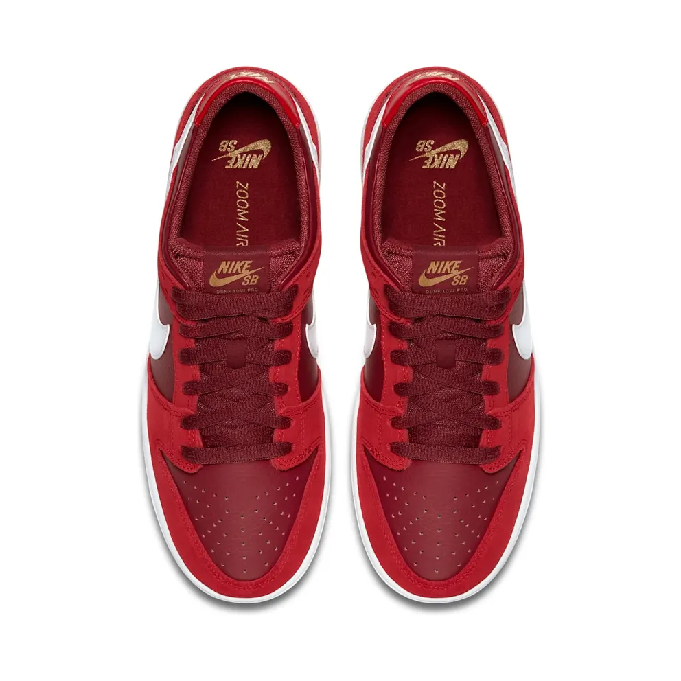 Nike SB Zoom Dunk Low Track Red Track Red/White-Cedar (854866-616)