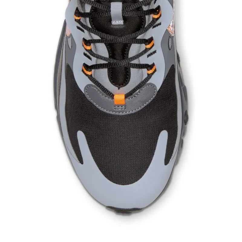 Nike Air Max 270 React Winter Wolf Grey Total Orange Wolf Grey/Black-Dark Grey-Total Orange (CD2049-006)