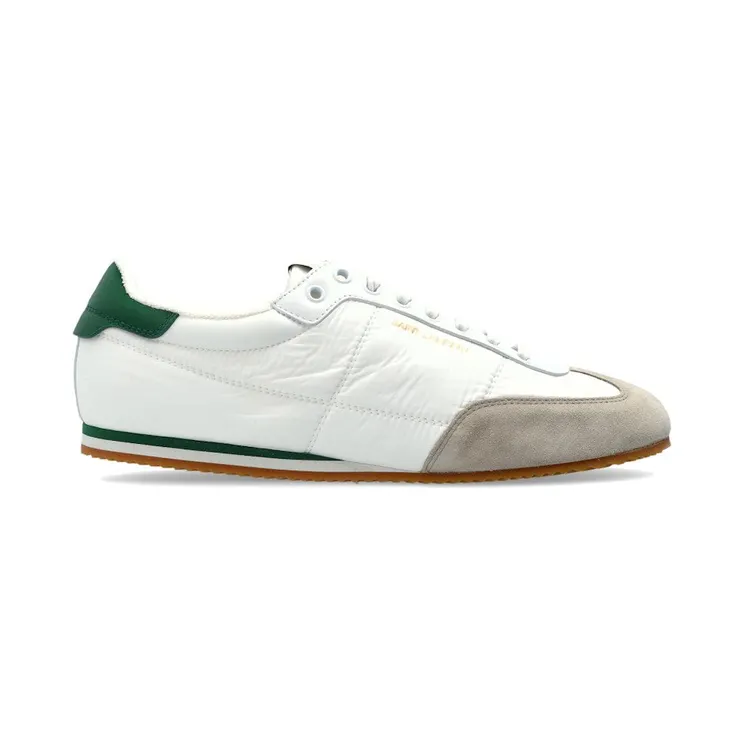 Saint Laurent Aston Low White Green (807831 AAD78 9087)