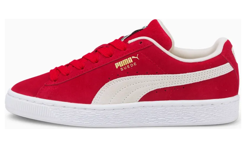 Puma Suede Classic XXI Jugend Rot/Weiß (380560-02)