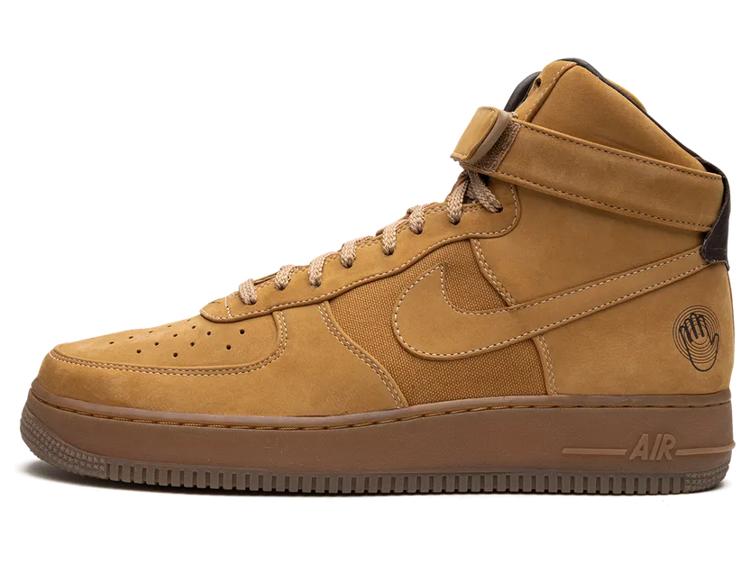Nike Bobbito Garcia x Air Force 1 High Sanded Gold/Sanded Gold-Wheat (318431-771)
