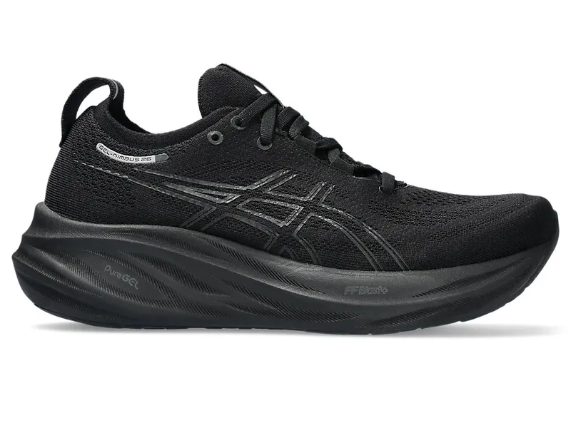 ASICS Gel Nimbus 26 Black Black (1012B601.002)