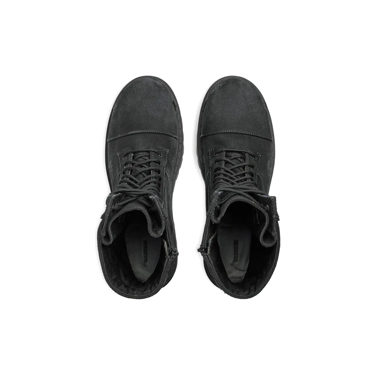 Balenciaga Lace-up Combat “Black” (845015 W2H11 1000) (4)