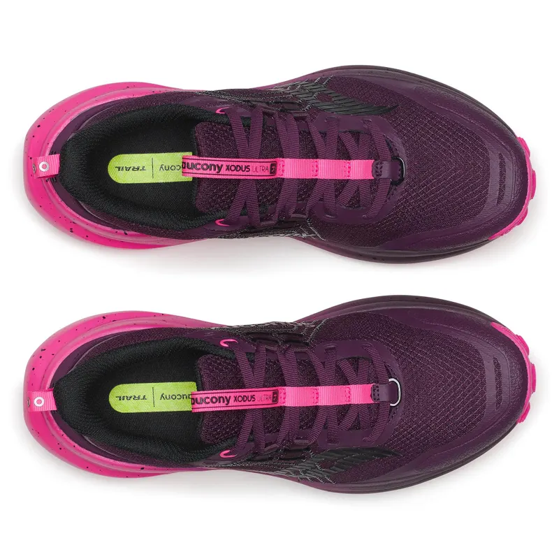 SAUCONY Xodus Ultra 4 “Eggplant / Shock” (S101626-1005)
