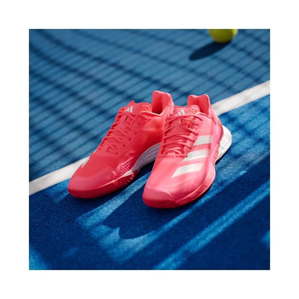 Adidas Defiant Speed 2 Tennis Shoes Lucid Red / Zero Metalic / Pure Ruby (IH3090)