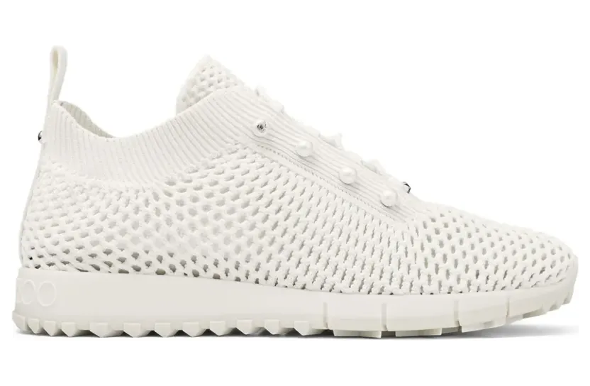 Jimmy Choo Veles verfraaid met parel “White” (VELESPBT)
