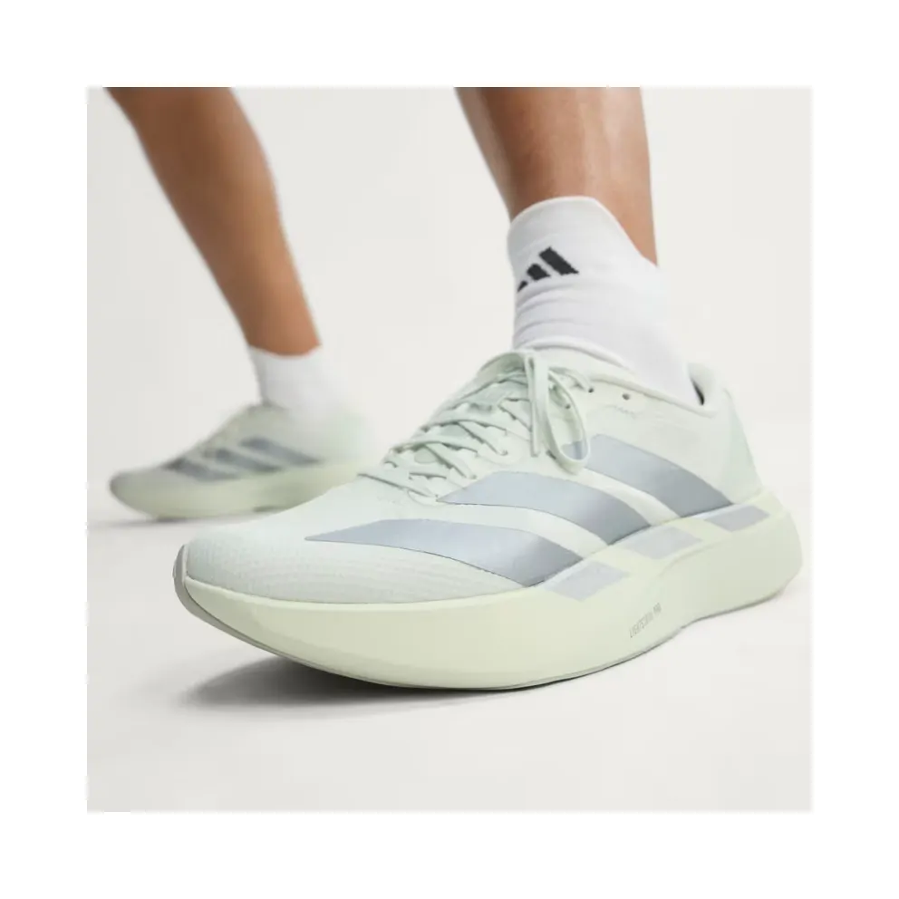 adidas Adizero Evo SL Running “Crystal Jade / Tech Grey Metallic / Wonder Silver” (KI4535)