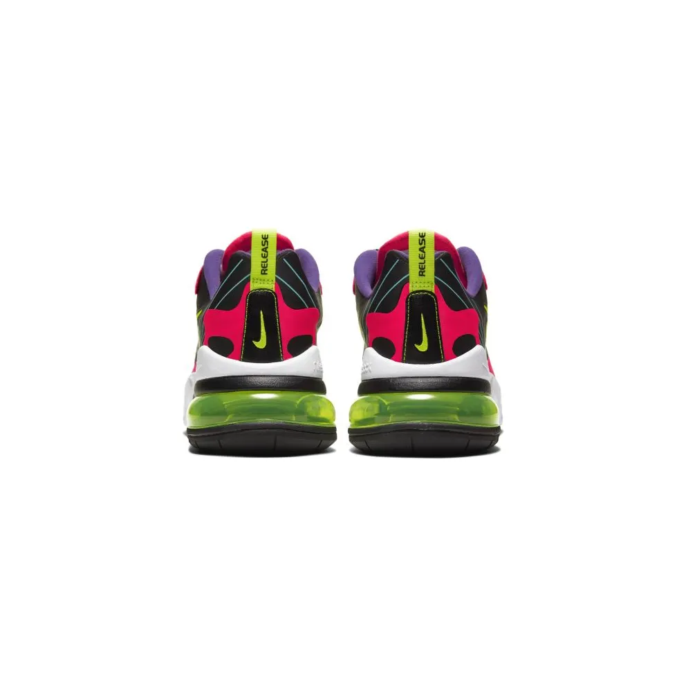 Nike Air Max 270 React Parachute Black/Pink-Green-Purple (CU4705-001)